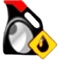 Oil Change Icon – Car Engine Maintenance Symbol
