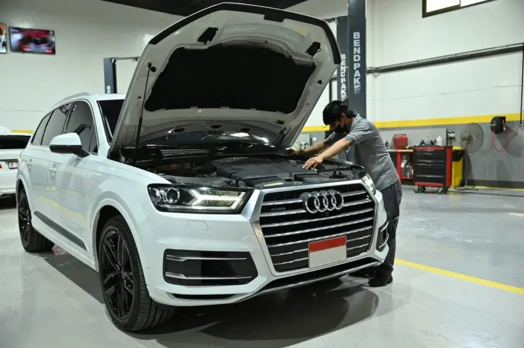 Audi AC Service in Dubai at Carmend Auto Repair