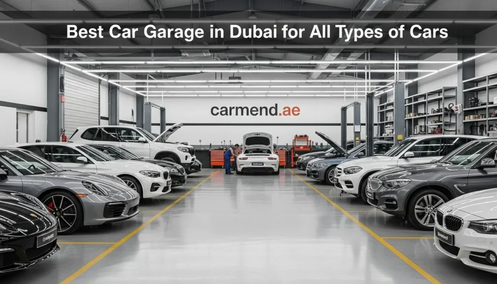 Carmend Auto Garage - Best Car Garage in Dubai for Luxury and Daily Cars