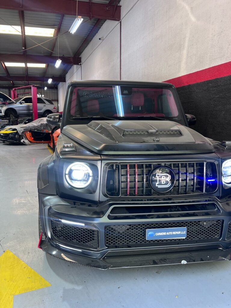 brabus repair dubai at carmend auto garage