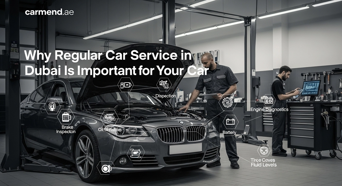 Professional car service in Dubai at Carmend Auto Garage