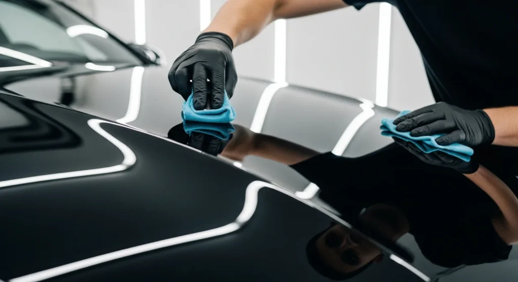 Cadillac Escalade ceramic coating service in Dubai at Carmend Auto Repair best car garage Cadillac repair Dubai at Carmend Auto Repair best car garage Cadillac repair Dubai