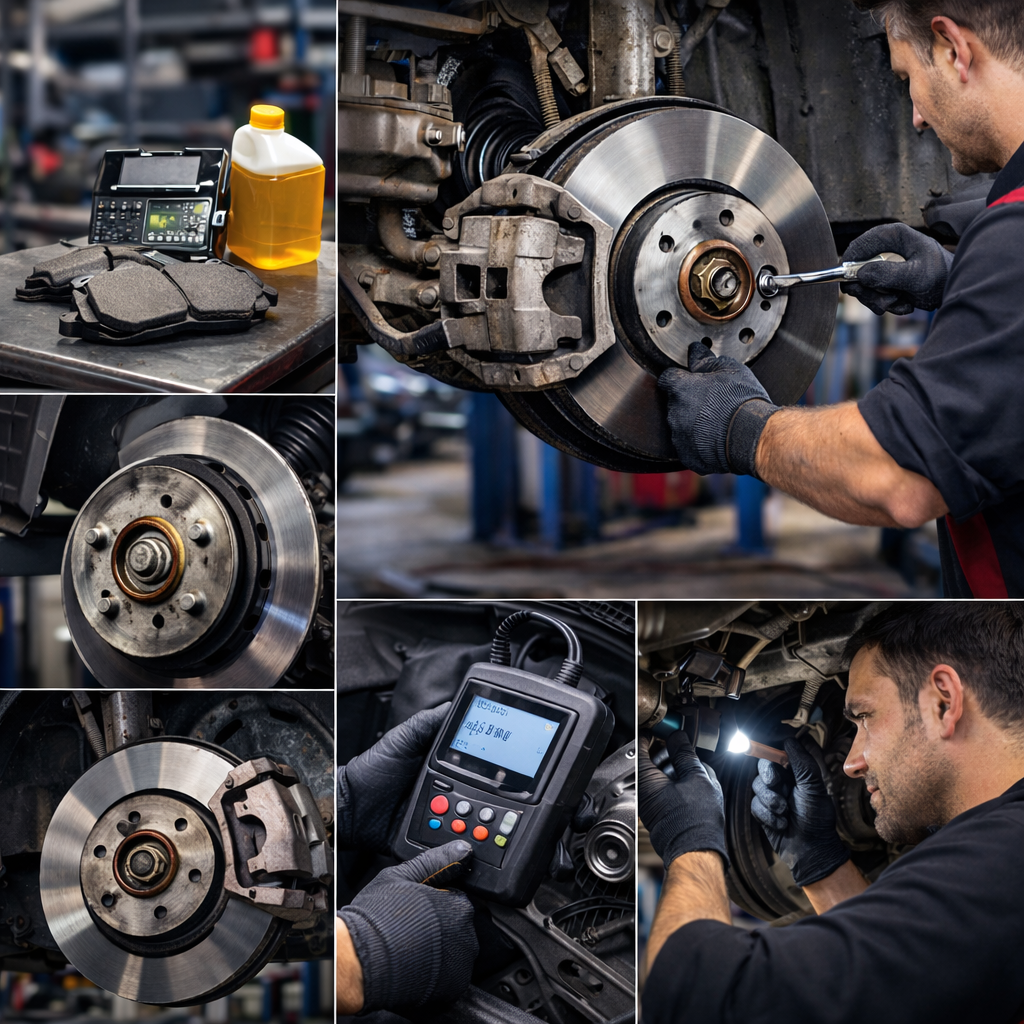 Brakes repair service at Carmend