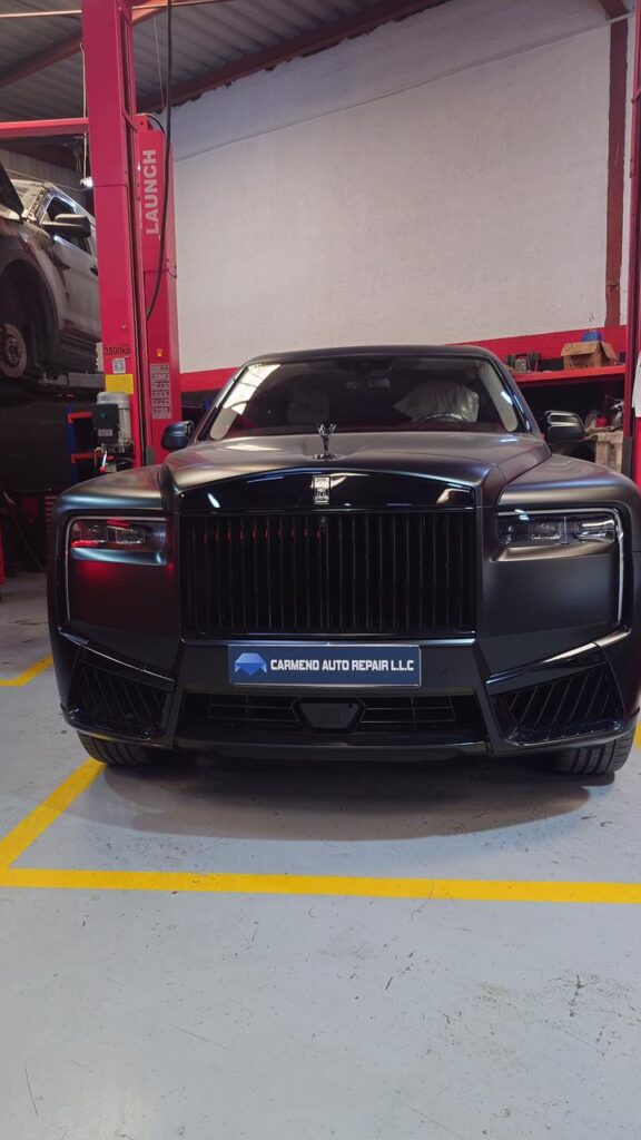 Rolls Royce Cullinan Engine Service in Dubai at Carmend Auto Garage
