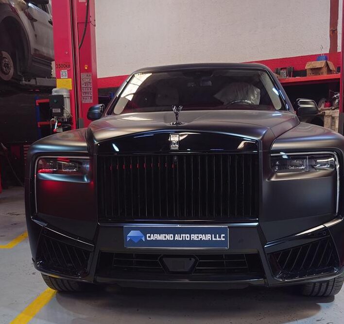 Rolls Royce Cullinan Engine Service in Dubai at Carmend Auto Garage