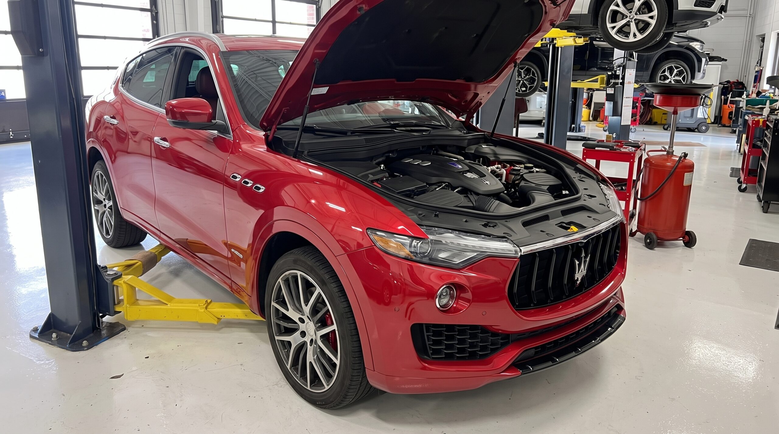 Maserati levante body work