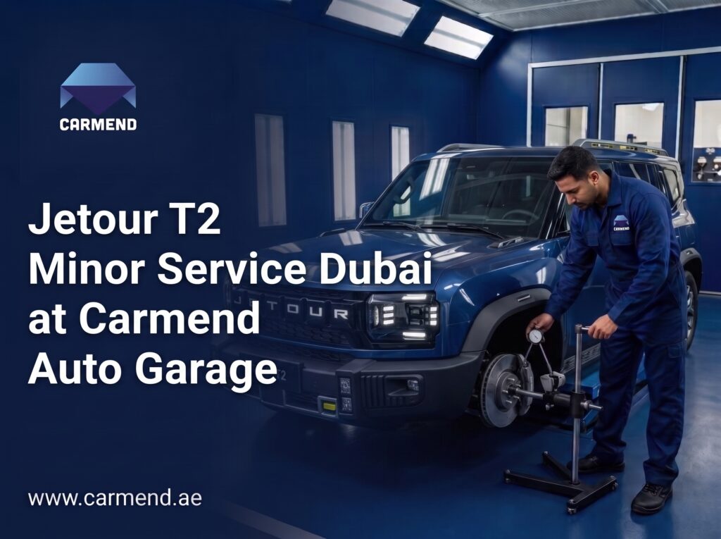Jetour T2 Minor Service Dubai