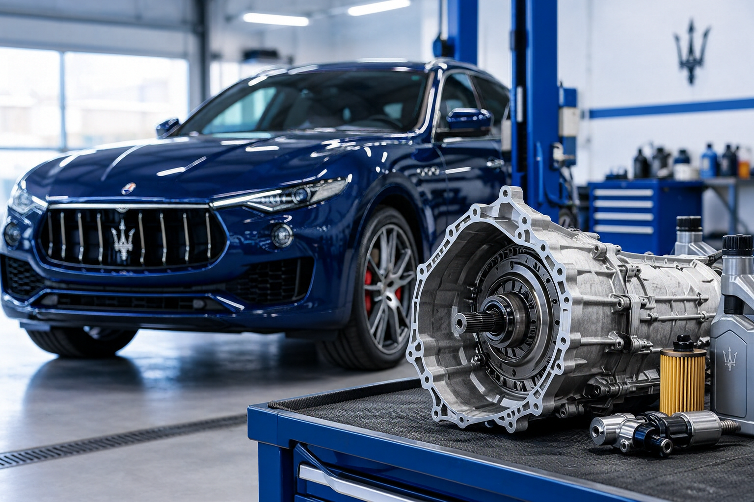 Maserati Levante transmission jerking causes and diagnosis