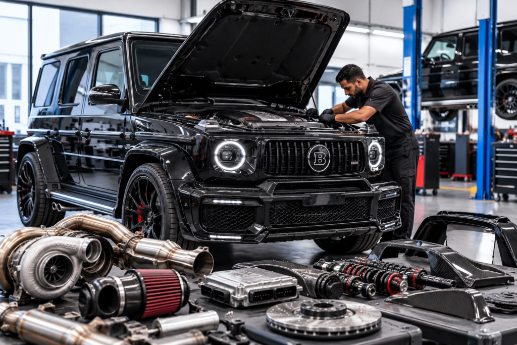 Brabus G Wagon common maintenance problems in Dubai